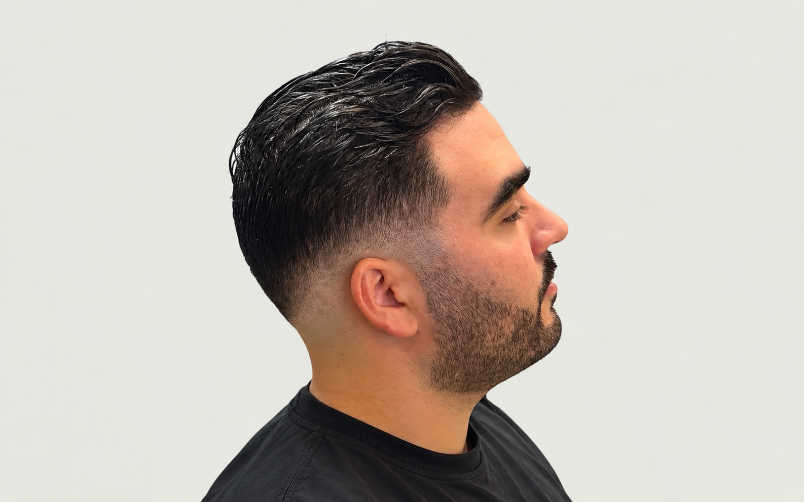 Low bald fade by Brittany B